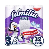 Familia Plus Parfümlü Tuvalet Kağıdı 32'li (Sihirli Çiçekler Kokulu)