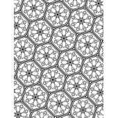 İslami Mandala Boyama Kitabı - 7