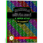 Mandala Boyama Eğitim Seti (4 Süper Kitap) - 1