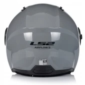 LS2 Aırflow 2 Nardo Gri Açık Motosiklet Kaskı - 4