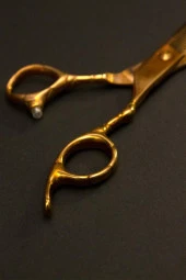 Nagasaki Profesyonel Berber Kuaför Efile (Ara) Makası 6" (inç) 76 No thumbnail 5