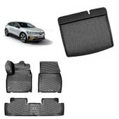 Rizline Renault Megane E-Tech 2022+ Bagaj Havuzu ve Paspas Set thumbnail 1