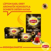 Lipton Earl Grey Bergamot Aromalı Demlik Poşet Çay 100'lü - 3