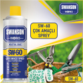 Swanson Works SW-60 Çok Amaçlı Multi Sprey 400 ML - 4