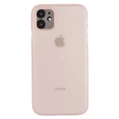 Apple iPhone 11 Kılıf Ultra İnce Hayalet Sert Kapak - 9