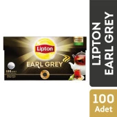 Lipton Earl Grey Bergamot Aromalı Demlik Poşet Çay 100'lü 8 Paket - 1