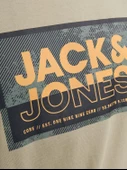 JACK JONES Yazı Baskılı Erkek Tişört 12253442 - 6