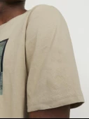 JACK JONES Yazı Baskılı Erkek Tişört 12253442 - 5