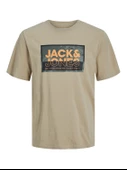 JACK JONES Yazı Baskılı Erkek Tişört 12253442 - 1