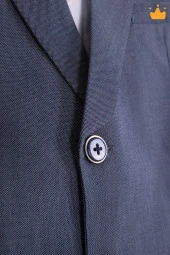 Babyhola 9-10 Yaş Ceket Gömlek Pantolon Papyonlu 4'lü Erkek Çocuk Genç Takım Elbise Mezuniyet Bayramlık Düğün Damatlık Seti 5034 - 3