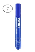 Noki 1800 Marker Yuvarlak Uç Mavi Kalem 12'Li - 1