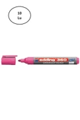 Edding Beyaz Tahta Kalemi Pembe (E-360) ED36009 10'lu - 1