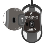 Poseidon Pmw 3325 Sensor Rgb 10.000 Dpı Gaming Oyuncu Mouse - 6