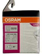 Osram Par16 4.5W (50W) 6500K (Beyaz Işık) GU10 Duylu Led Spot (4 Adet) thumbnail 3