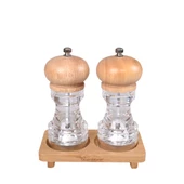 Bambum Varela - 2li Tuz-Karabiber Öğütücü Set Ahşap Küçük - 1