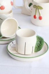 M'art Home Phaselis 2 Kişilik Kahve Fincanı 110 Ml - 2