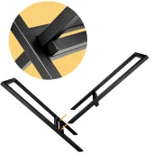 Şömine Kenarı Odunluk Metal Odunluk Odun Kovası - 7