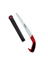 Rodex Budama Testeresi Kılıflı 300 mm Çelik Düz Ağaç Dal Bağ El Testeresi 1inc - 13 Diş - 1