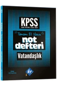 2026 Önlisans - Lise KPSS Vatandaşlık Konu Anlatımlı Not Defteri KR Akademi Yayınları - 1