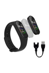 M4 Akıllı Bileklik Tansiyon, Adım Sayar, Bildirim Ve Mesaj Okuma (renkli Ekran) - 3