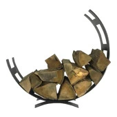 Şömine Odunluk Kova Ay Şeklinde Dış Mekan Odunluk - 1