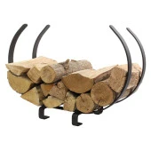 Şömine Odunu Taşıma Sepeti Metal Odunluk - 2