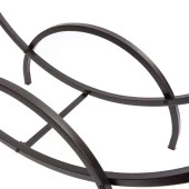 Metal Odun Kovası Şömine Yanı Tasarım Odunluk - 2