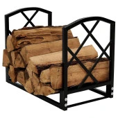 Odun Koyma Sepeti Şömine Yanı Odun Sehpası - 4