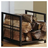 Odunluk Kova Şömine Yanı Küçük Dekoratif Odunluk - 2