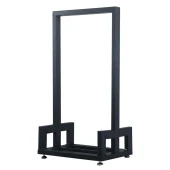 Büyük Odun Kovası Şömine Yanı Metal Odunluk - 2