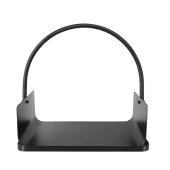 Dekoratif Odun Kovası Metal Tasarım Odun Sepeti - 3