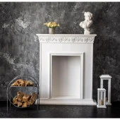 Şömine Yanı Odun Kovası Yuvarlak Tasarım Odun Sepeti thumbnail 5