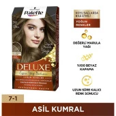 Palette Deluxe Set 7-1 Asil Kumral Saç Boyası - 1