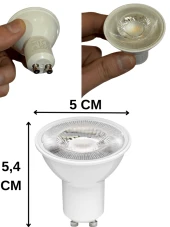 Osram Par16 4.5W (50W) 2700K (Sarı Işık) GU10 Duylu Led Spot (2 Adet) thumbnail 4