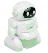 Sesli ve Işıklı 2 Fonksiyonlu Oyuncak  Sevimli Robot Süpürge - Sweeping Robot thumbnail 8