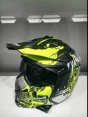 KASK SWAY X1-X SEUL BLACK/YELLOW ÇENE ÇIKAN - 2