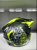 KASK SWAY X1-X SEUL BLACK/YELLOW ÇENE ÇIKAN - 4