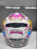 KASK ÇOCUK SWAY 815K GLOSS GIRL FULL FACE - 3