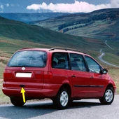 Seat Alhambra 1996-2000 Bagaj Kapağı Açma Kolu Tutamak 7M0827565C - 1