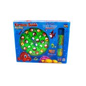 Oyuncak Balık Tutma Oyunu 4 Olta 24 Balık Pilli - 2