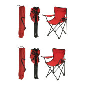 Rejisör Kamp Sandalyesi Katlanır Çantalı Piknik, Plaj, Balıkçı Sandalyesi - 2