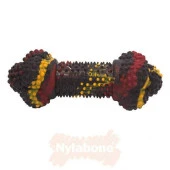 Nylabone Domuz Pastırması ve Cheeseburger Aromalı Köpek Çiğneme Kemiği S - 2