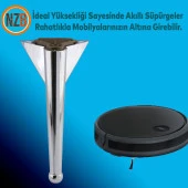 Mobilya Kanepe Sehpa TV Ünitesi Çekyat Koltuk Ayağı 20 cm Krom Baza Ayak thumbnail 5