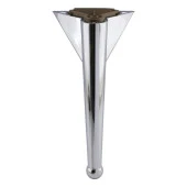 Mobilya Kanepe Sehpa TV Ünitesi Çekyat Koltuk Ayağı 20 cm Krom Baza Ayak thumbnail 6