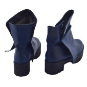 Lacivert Dış Boyası Hasarlı 36 Numara Kadın Bot - 2