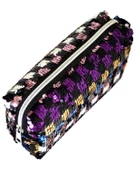 Yuga Makyaj Çantası Keçeli Pullu thumbnail 4