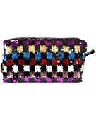 Yuga Makyaj Çantası Keçeli Pullu thumbnail 1