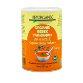 BEYORGANİK Bebek Ek Gıdası Organik Bebek Tarhanası (10 Sebzeli) 220gr - 1