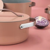 Schafer Moonlight Seramik Tencere Seti 7 Parça-Rosegold - 4