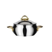 Ambos Aquamarine 8 Parça Tencere Seti - Çelik Kapak - AQU 4820 - 2